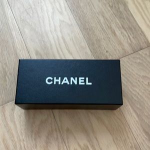 Channel sunglasses box with certificate